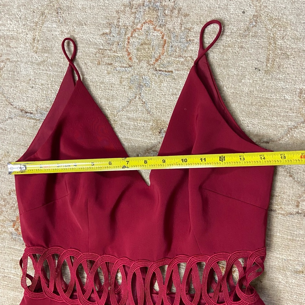 Keepsake the Label Red Jumpsuit Size Small - Picture 5 of 10
